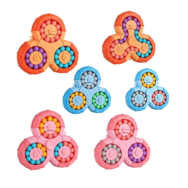 

Детская вращающаяся Магическая игрушка-кубик на кончик пальца, детский гироскоп на палец, магический диск, Обучающие игрушки-кубики 2022