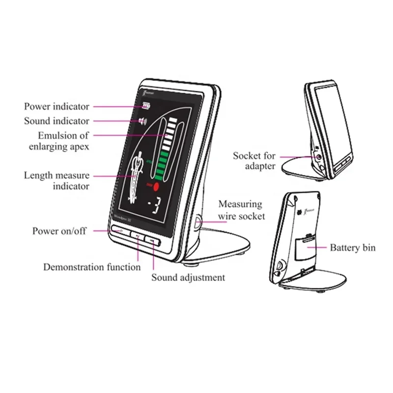 Оборудование для игры в дерево Woodpecker Woodpec III золотистые фотозубья Апекслокатор