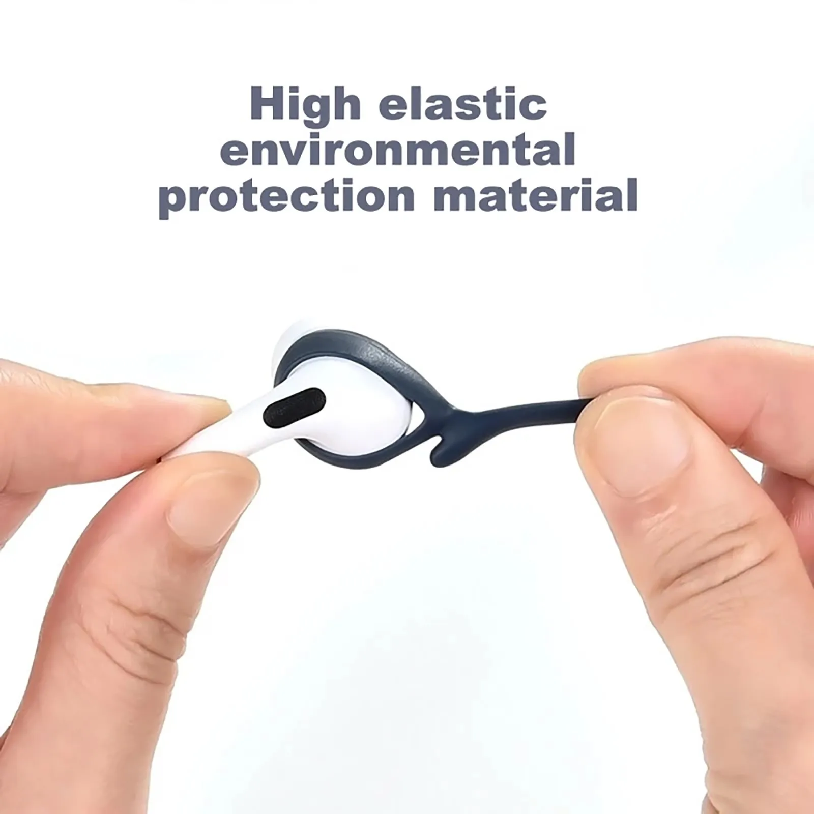 Силиконовые наушники-вкладыши чехол для наушников Airpods Pro защита от потери