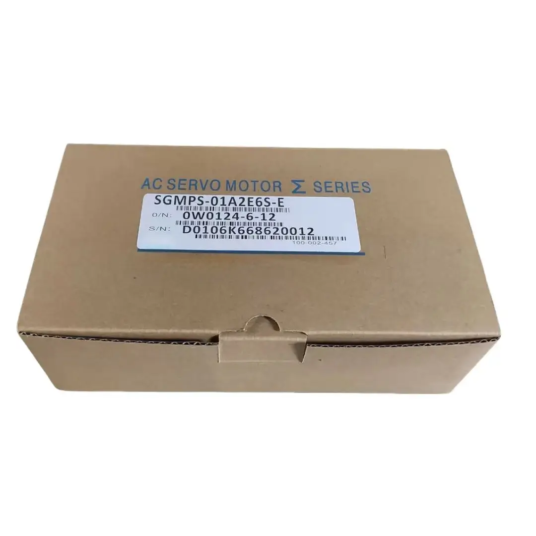 Новый SGMPS-01A2E6S-E AC Серводвигатель SGMPS01A2E6SE