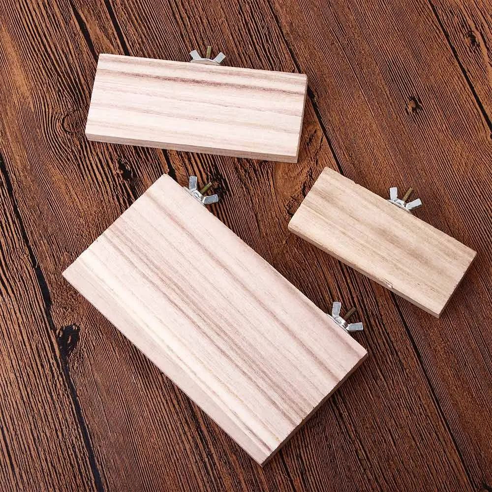 Деревянная Игрушка-платформа Для Клетки Попугая Домашний Декор Аксессуары