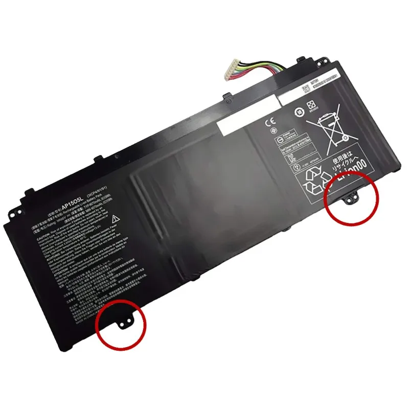 Аккумулятор для ноутбука AP1505L AP15O5L AP1503K 11.55V 53.9Wh для Acer Aspire S 13 S5-371 S5-371-52JR S5-371-7278 767P CB5-312T.