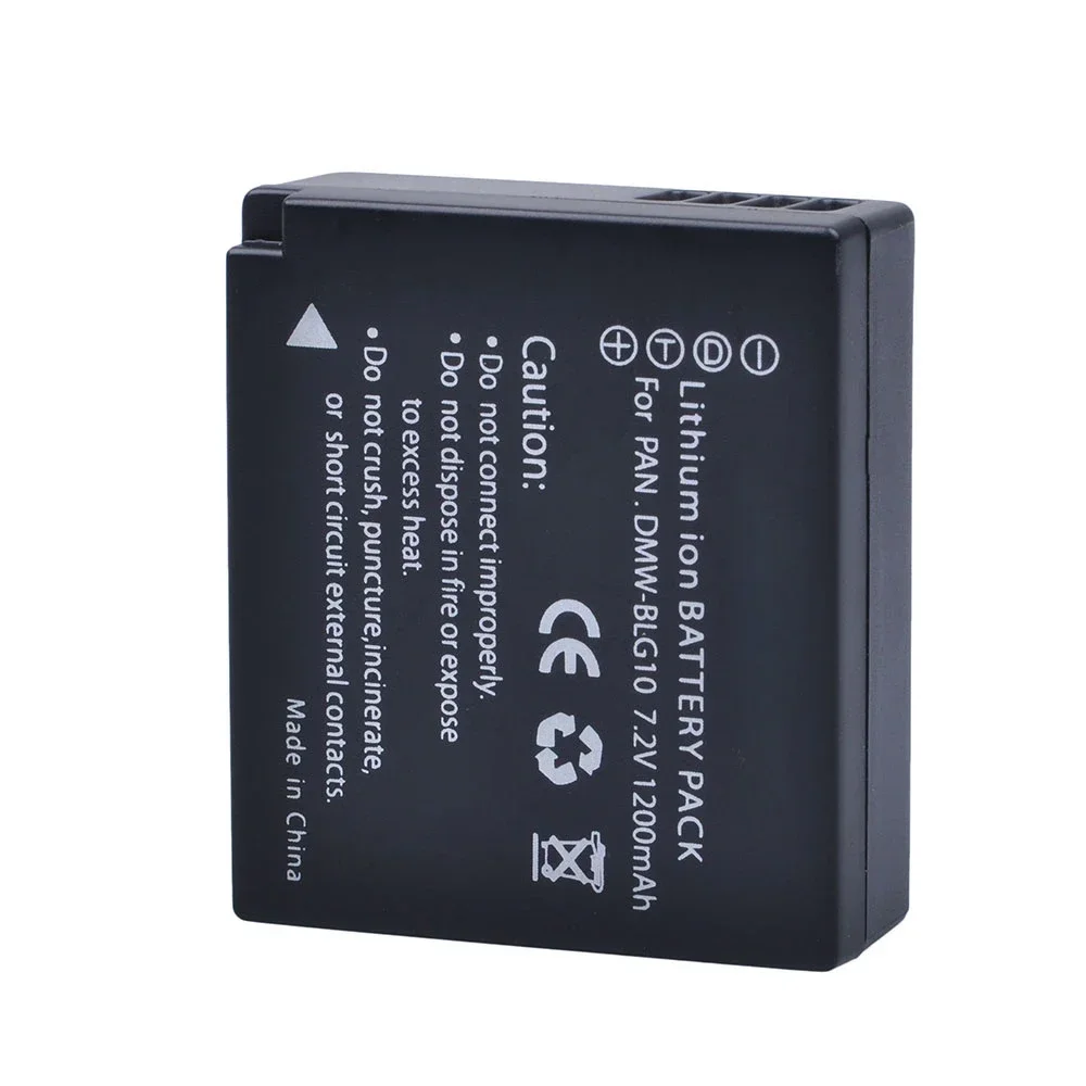 Аккумулятор для Panasonic Lumix DMC GF6 GX7 GF3 GF5 ZS100 ZS60 LX100 GX85 DMW-BLG10 GX80 2 шт.