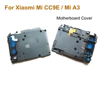 for xiaomi cc9e mi a3 lite motherboard cover wifi antenna signal cover with back camera frame holder glass lens repair parts