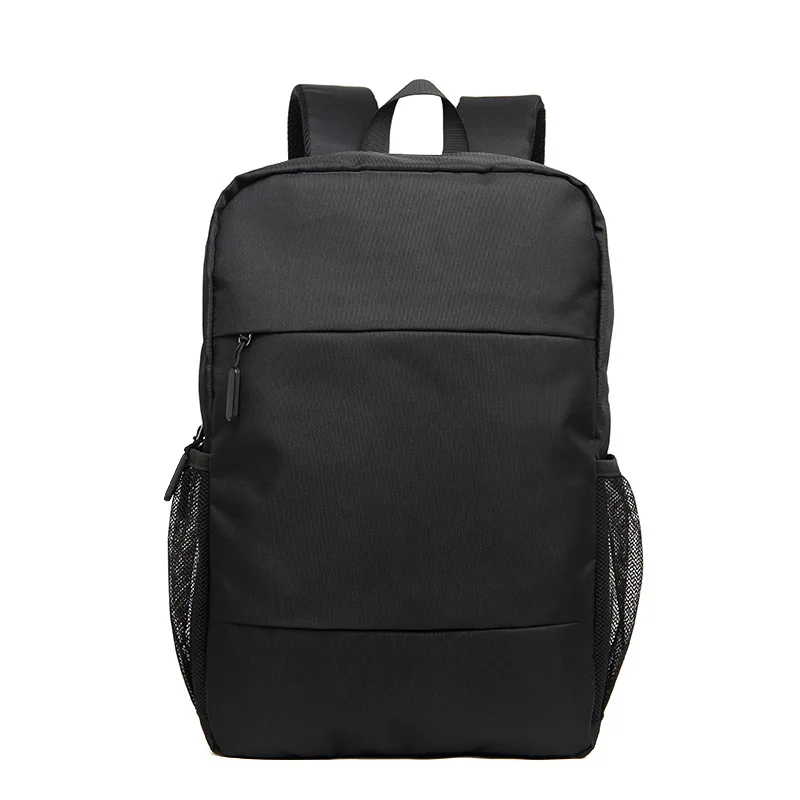 New Korean Style Casual Solid Color Men's Backpack, Fashionable And Durable Business Laptop Bag For Men