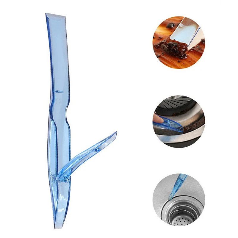 

Kitchen Gas Stove Cleaning Scraper Creative Multifunctional Decontamination Slot Scraping Small Tank Detergent Stains
