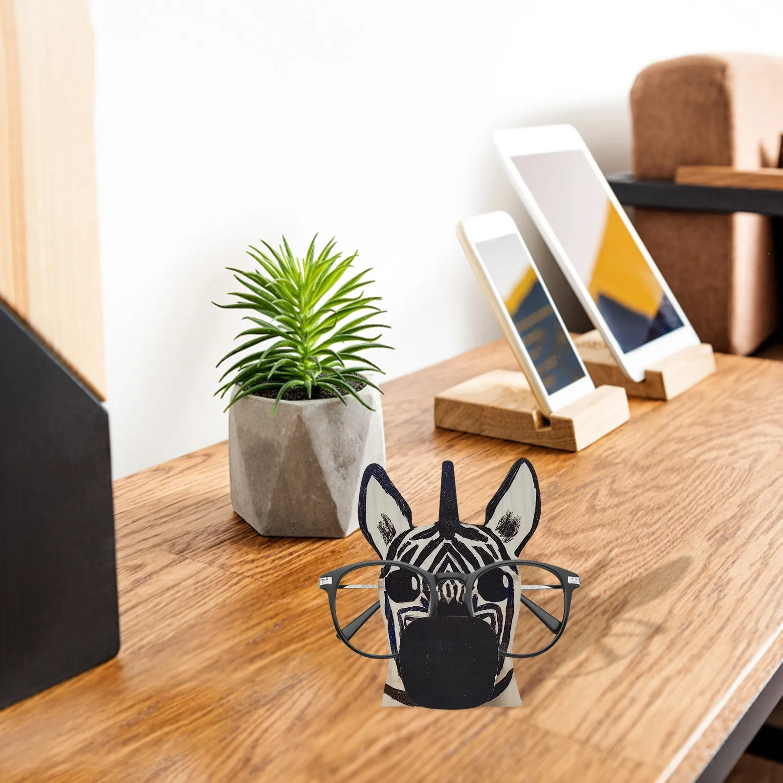 

Animal Spectacle Frame Home And Office Decoration Desktop Spectacle Holder Christmas Decorations for Tree Set