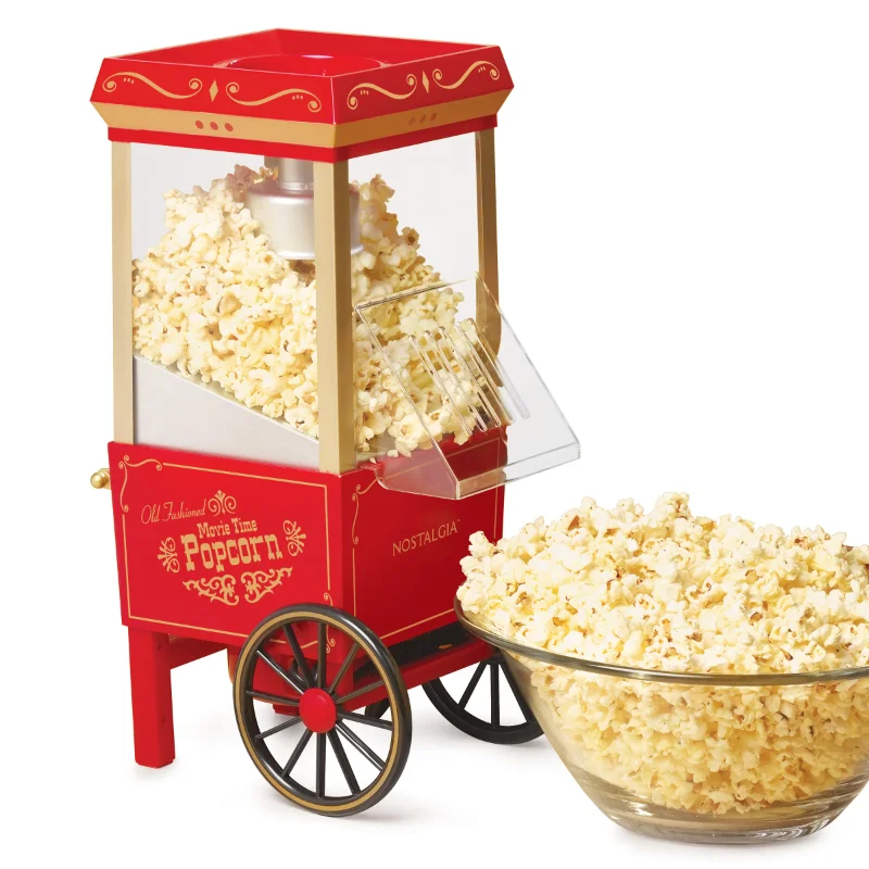 Nostalgia NHAP501RD 12-Cup Hot Air Popcorn Maker