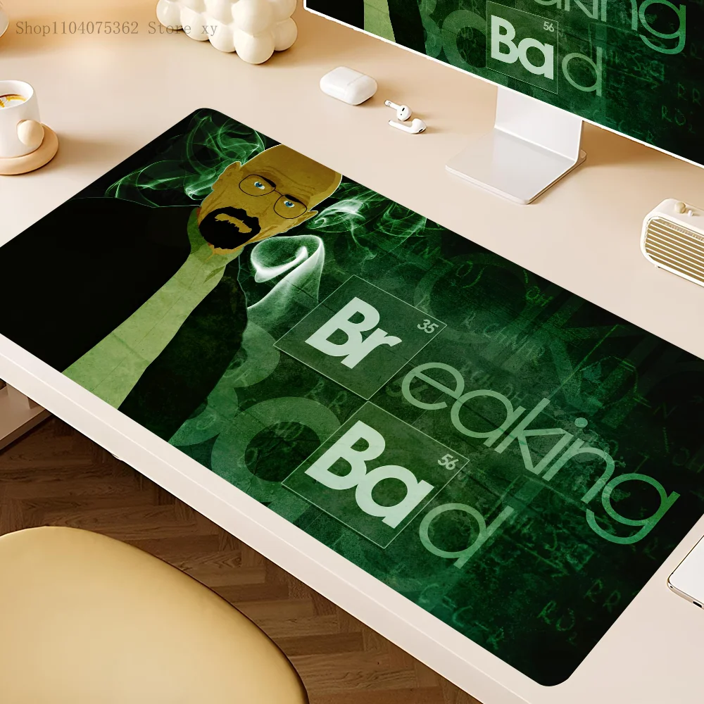 Breaking Bad Mousepad Mouse Mat Desk With Pad Gaming Accessories Prime XXL Keyboard Padding
