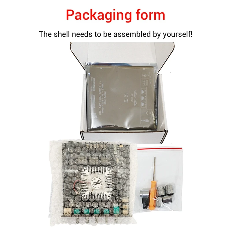 Плата усилителя мощности 2 1 каналов 2X160w + 220W сабвуфер TDA7498E