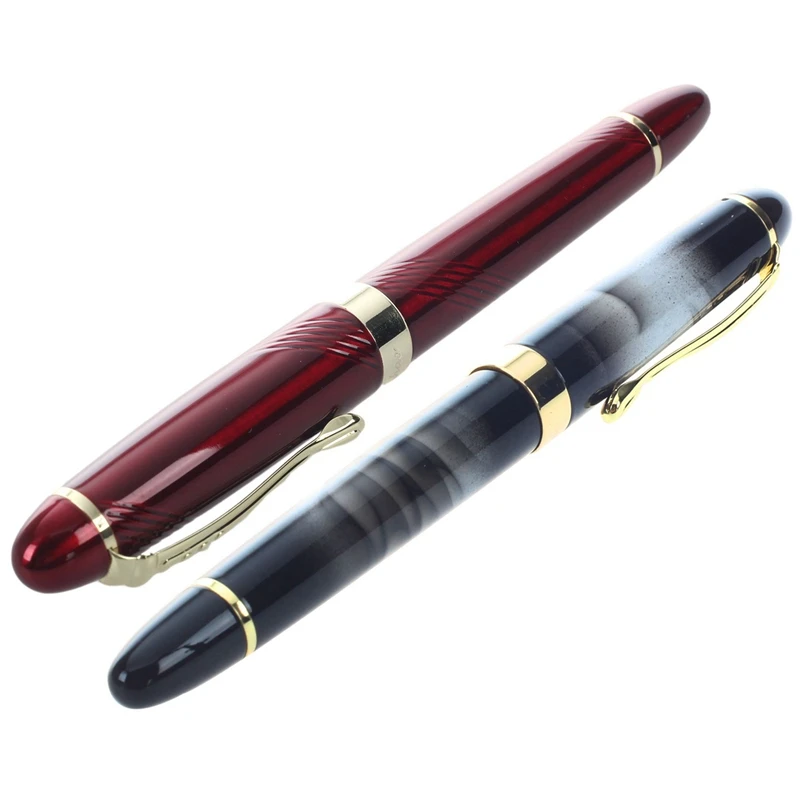 

NEW-JINHAO 2 шт X450 18 KGP 0,7 мм фоторучка-красные и темные облака