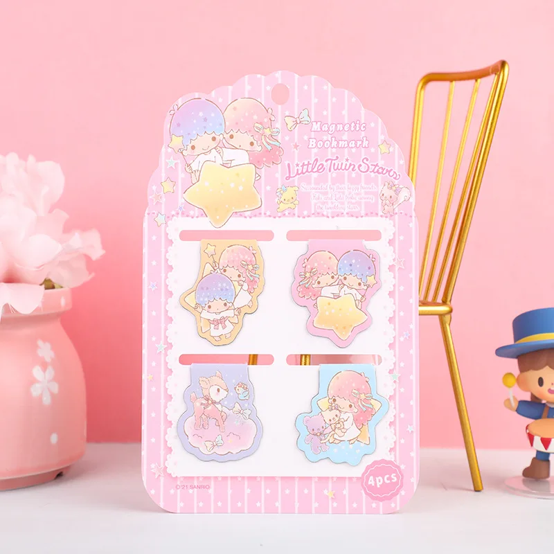 Sanrio Kuromi My Melody Littletwinstars помпон чистый необычный изысканный милый зажим для книг