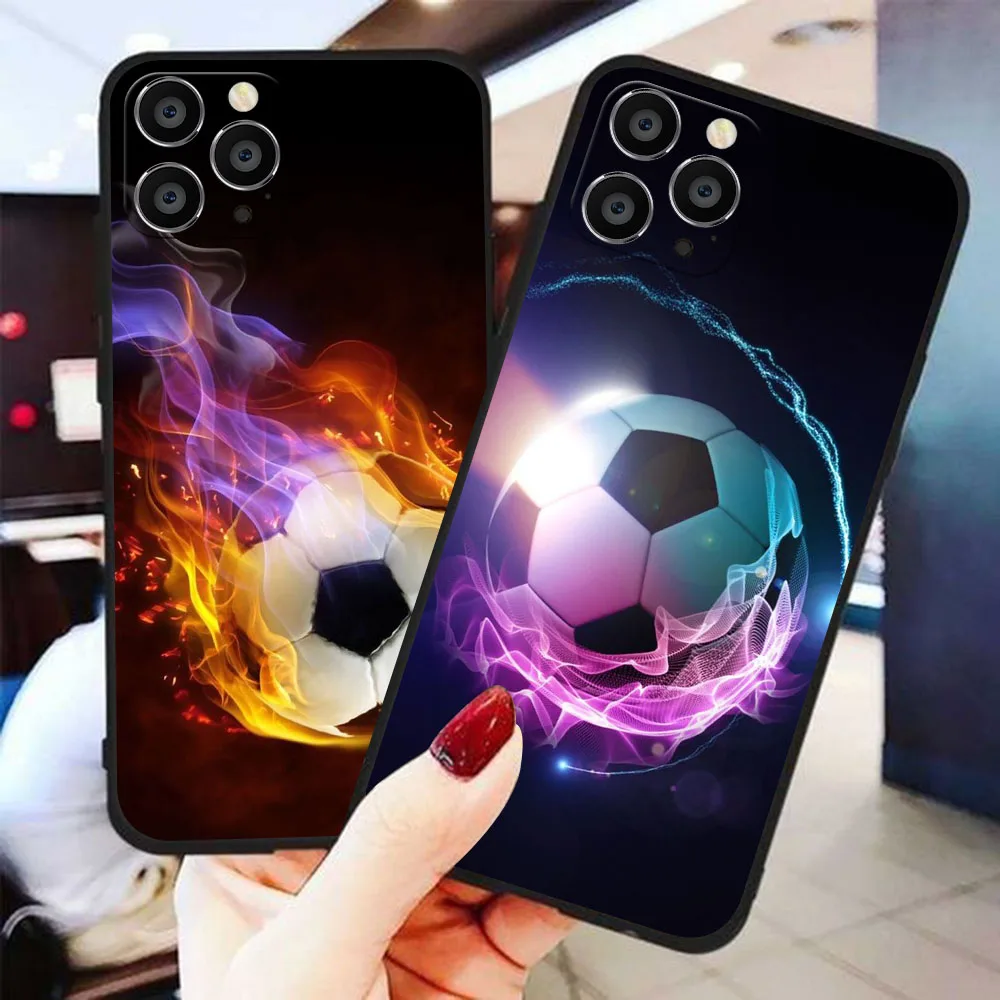 Женский силиконовый футбольный мяч для VIVO Y3 Y3S Y93 Y91 Y17 Y19 Y5S Y20 Y20I Y20S Y12S Y11S Y30 T50 Y51