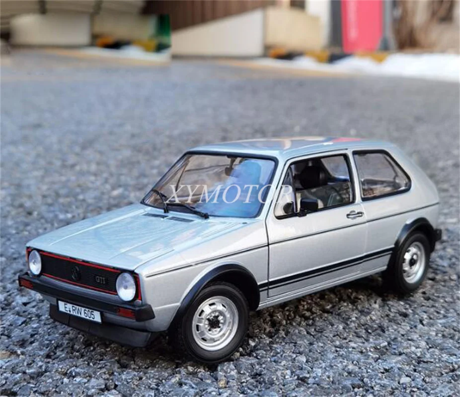 

Новинка NOREV 1/18 для Golf GTI 1976 литая модель автомобиля серебряные детские игрушки для мальчиков и девочек Хобби Подарки коллекция демонстрацио...