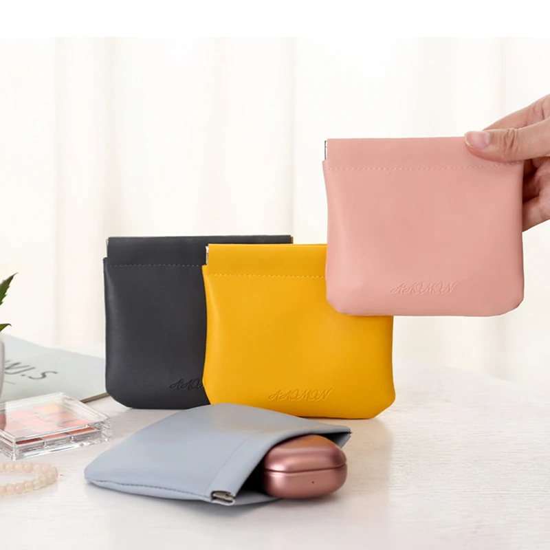 

Fashion Leather Women Wallet Wallet Bag Coin Purse Small Mini Short Wallet Bag New Design Soft Mini Card Cash Holder Handbags