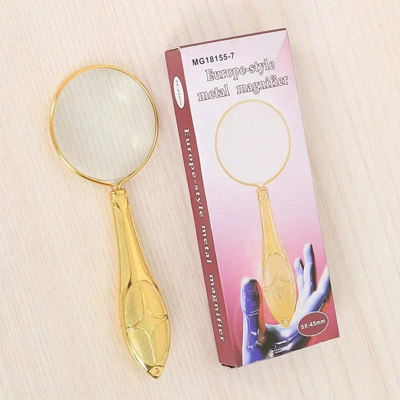 5 антикварных ручных увеличительных стекол идеальный подарок для чтения пожилых