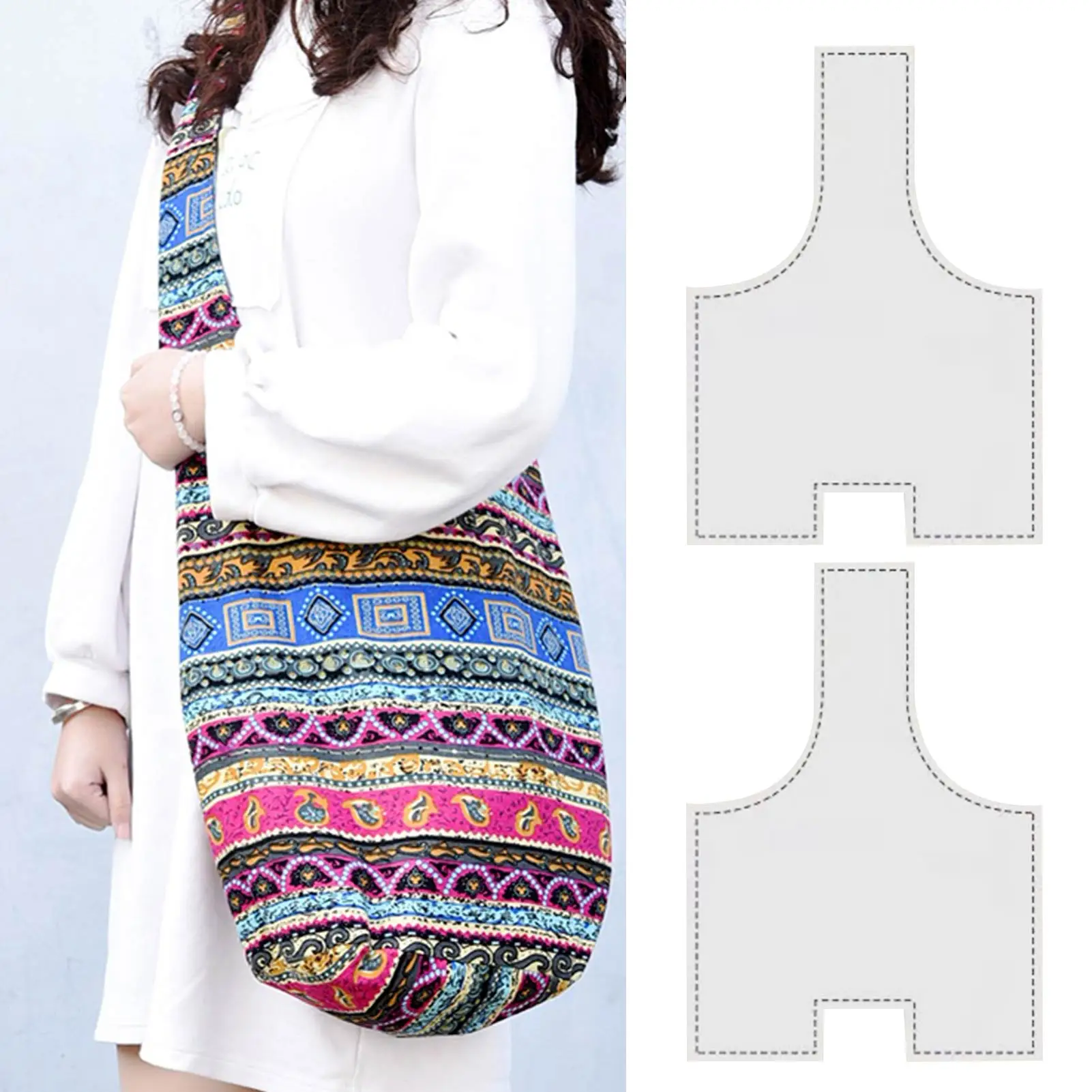 Трафарет для сумок инструменты резки ручная работа ткань сумочка шаблоны шитья