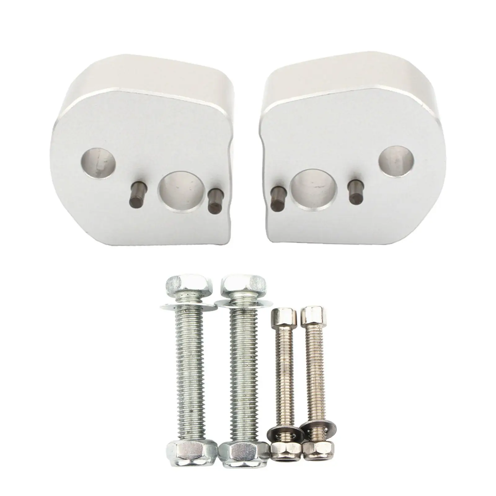 

One Pair 1 inch 25mm Motorcycle Handlebar Riser Clamp Kit Heavy Duty Aluminum