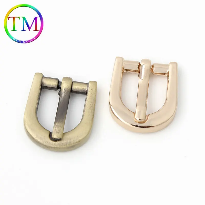 10-50Pcs Metal D Ring Pin Buckle Bags Strap Adjustment Hook Clasps Diy Bag Leather Strap Betlt Hardware Accessories