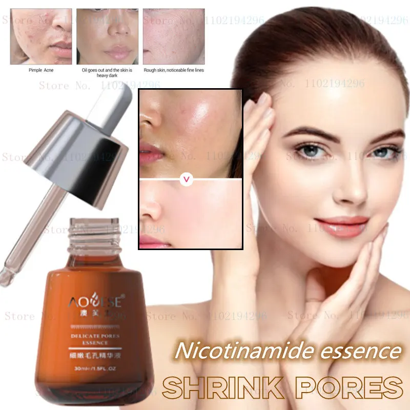 

Tender Pores Nicotinamide Essence Shrink Pores Facial Repair Hyaluronic Acid Stock Solution Hydrating and Moisturizing