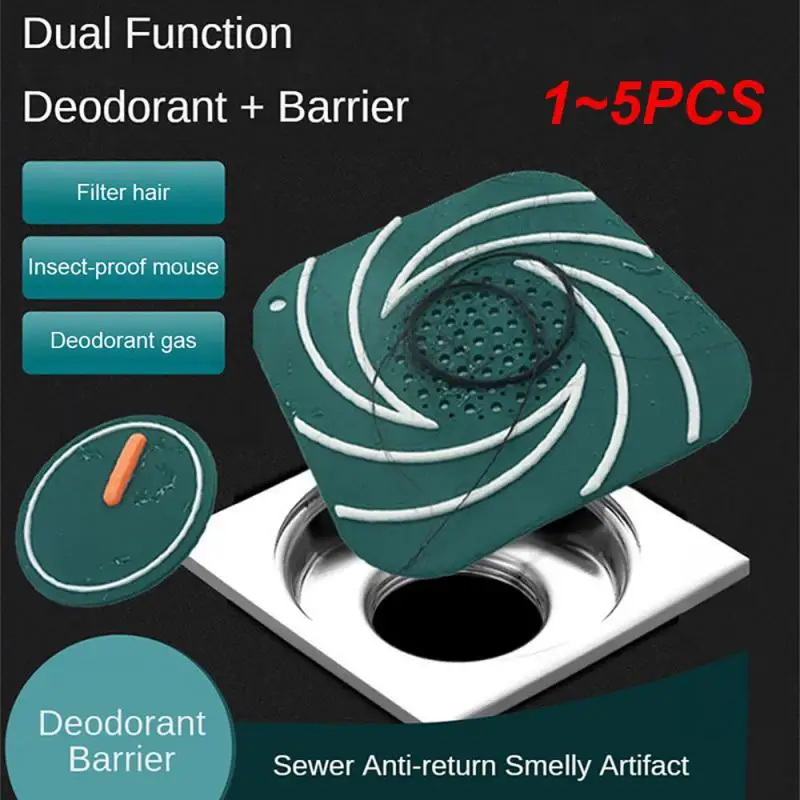 

1-5 шт., силиконовая крышка для слива насекомых, от запаха