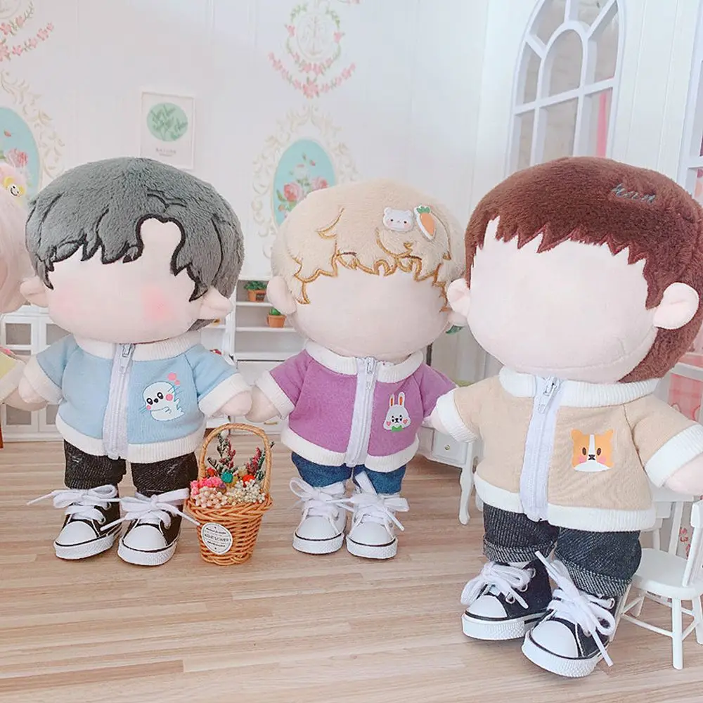 

20 см кукольная одежда Kpop плюшевые милые животные 1/12 куклы Топы пальто Спортивная Одежда для кукол-Idol аксессуары для девочек в подарок