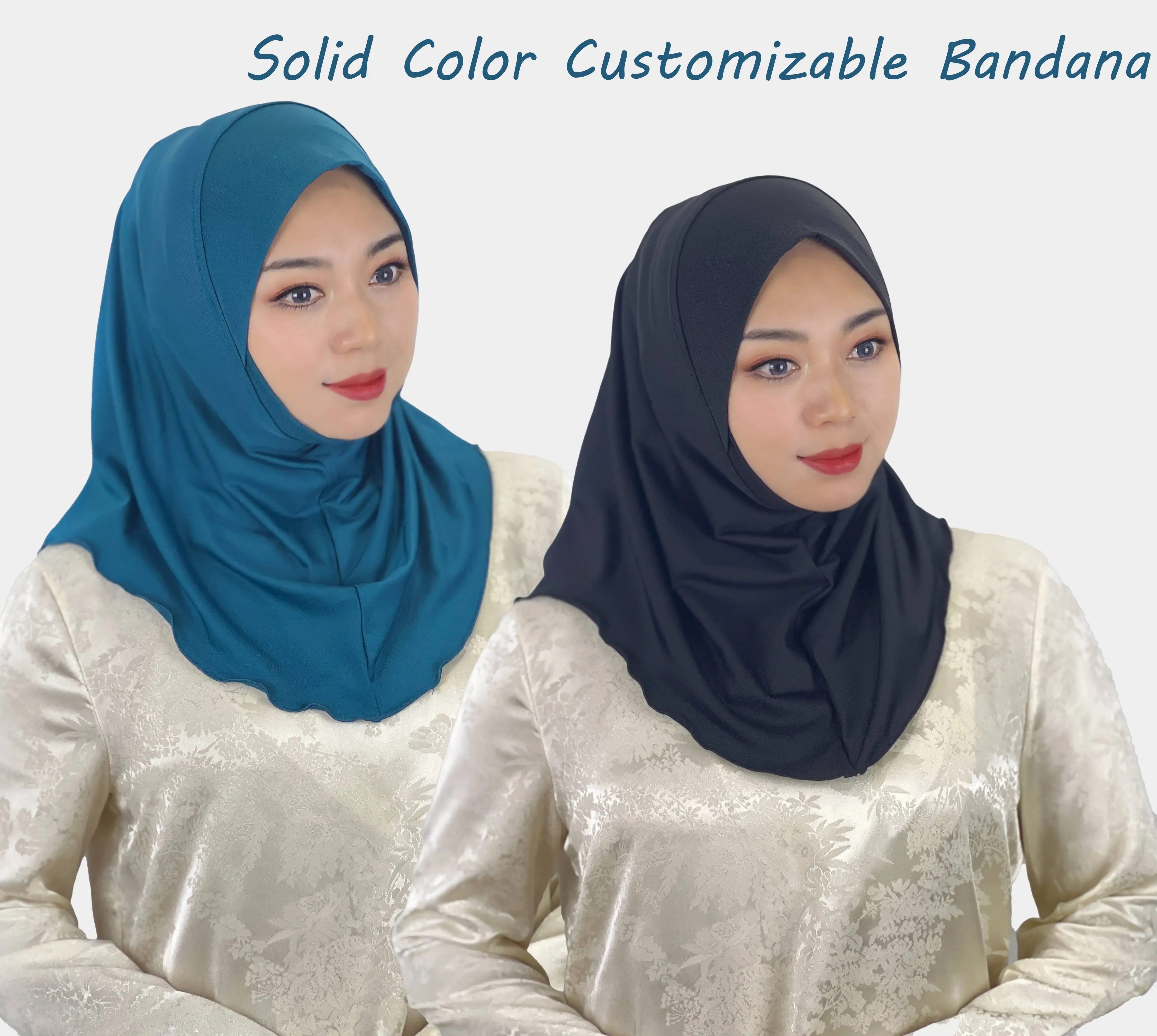 Новый мягкий и удобный Однотонный пуловер на весну осень тюрбан Регулируемый