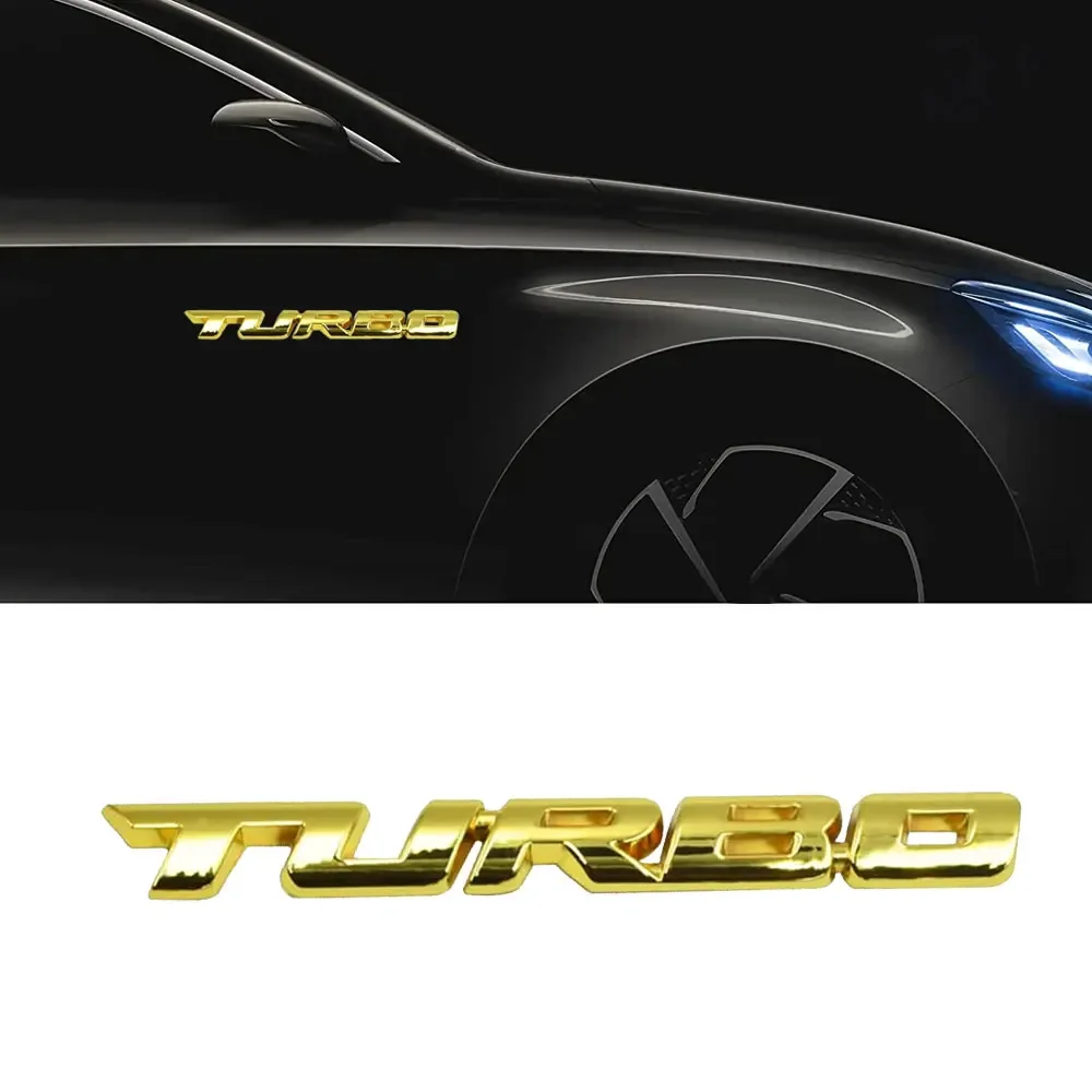 

Автомобильный кузов 3D металлическая буква TURBO эмблема наклейка автомобиль эмблема мотоцикла значок наклейка задняя дверь багажник бампер Автомобильная наклейка