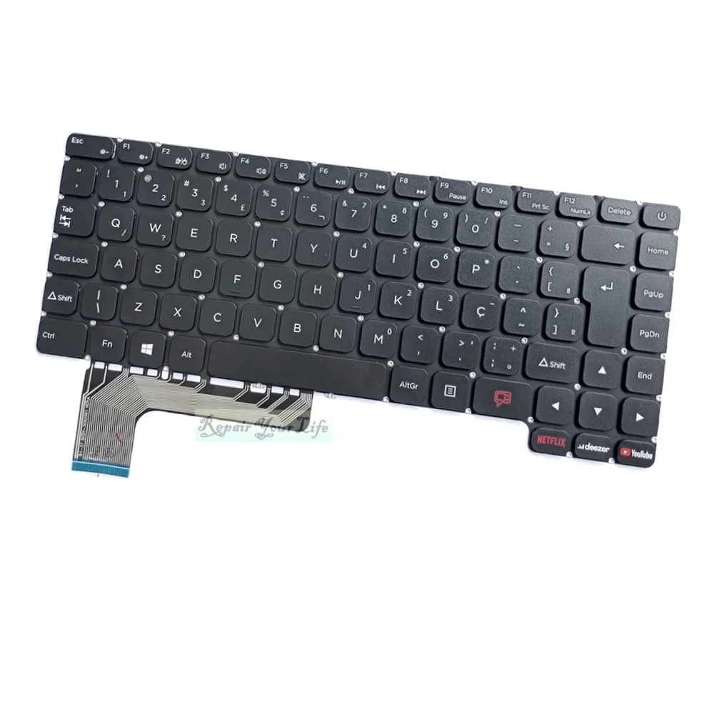 PT-BR Portuguese Brazil Keyboard for Positivo Notebook Motio