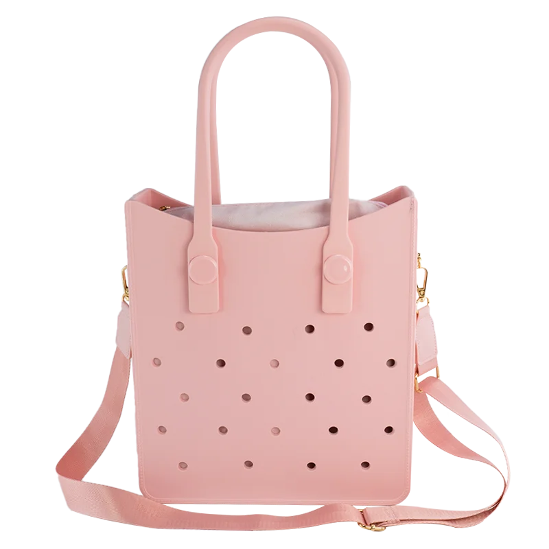 Новая женская сумка на плечо розовая черная для ноутбука подходит