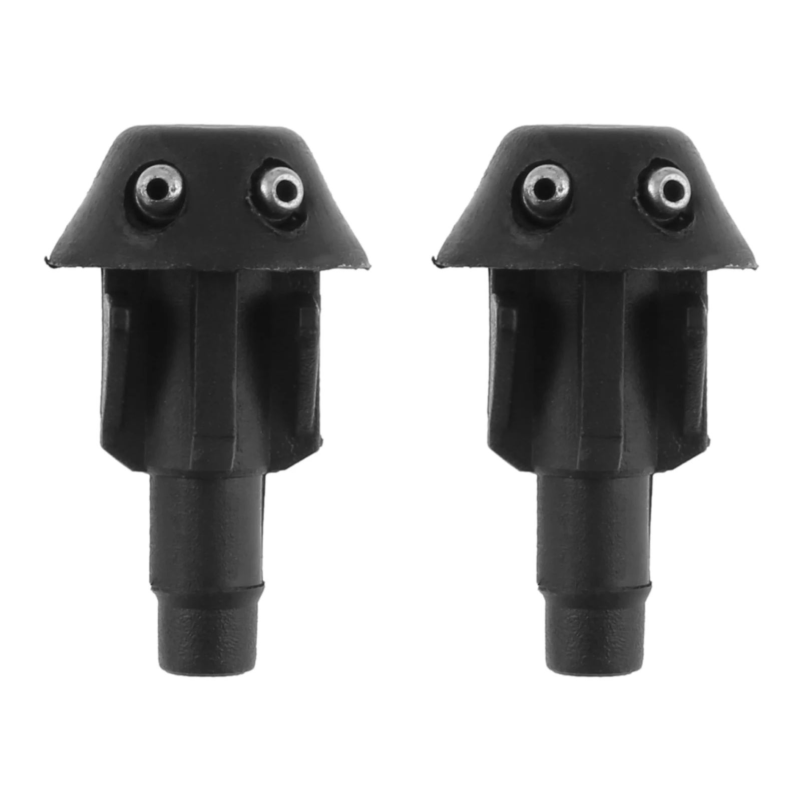 

2Pcs Car Front Windscreen Wiper Washer Jet Nozzles Window Windshield Water Spray For Peugeot 106 205 206 306 506 ABS Plastic