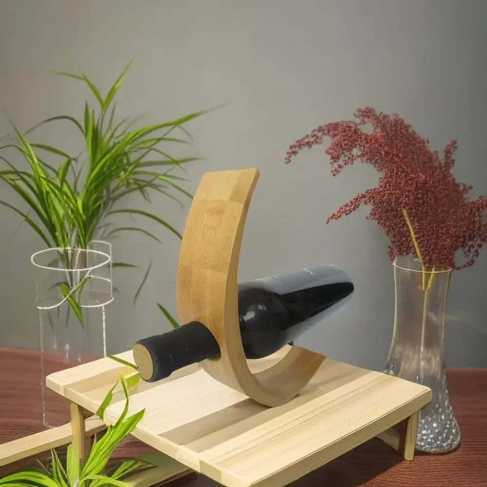 Подвесная стойка для красного вина простой орнамент бытовой винный шкаф