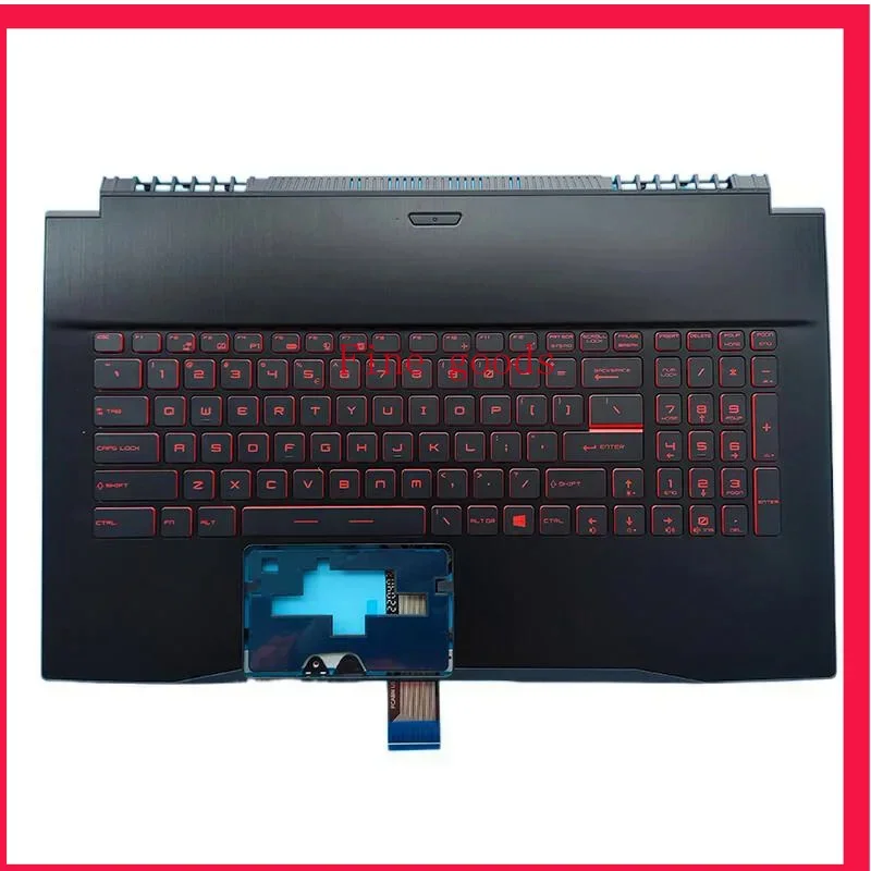 Новинка для MSI GF75 MS-17F1 MS-17F5 Женская разноцветная клавиатура с подставкой рук