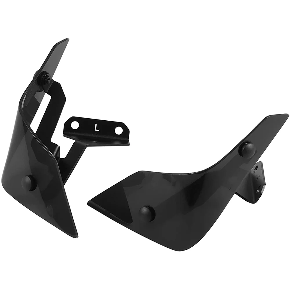 

Передний боковой ветровой дефлектор для мотоцикла Honda CRF1100L Africa Twin Adventure Sports 2020 (черный)