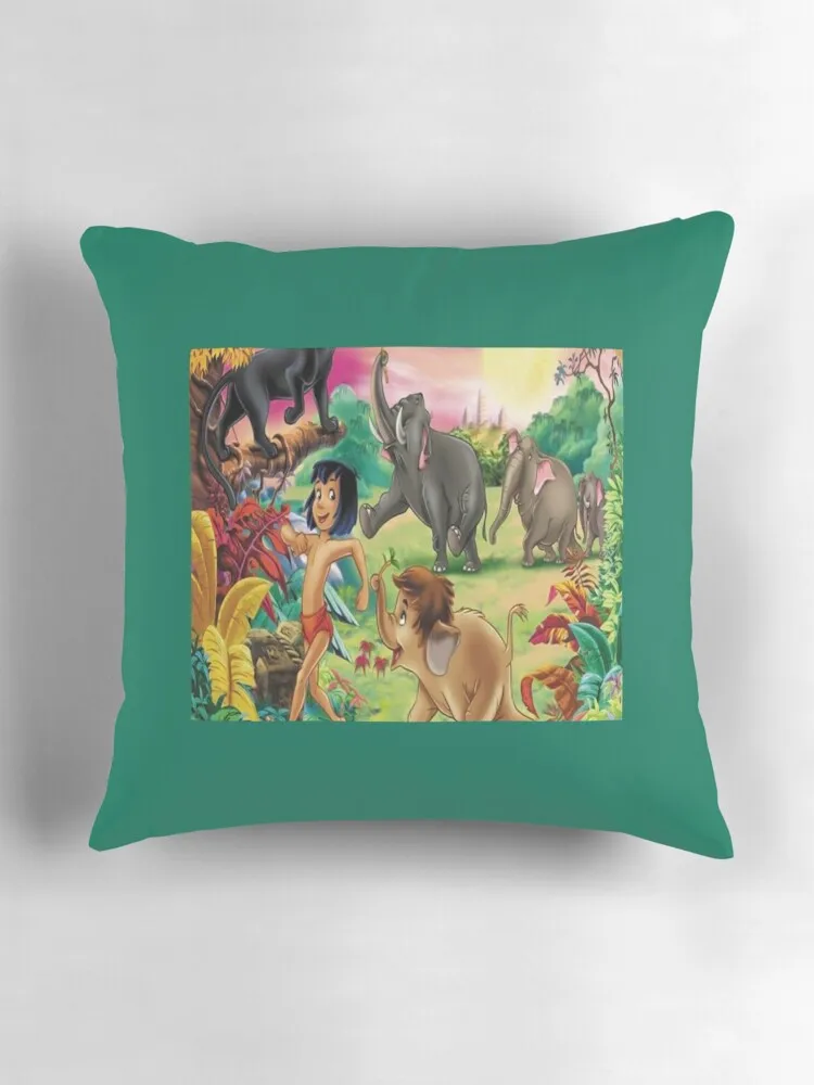 Декоративные подушки для дома Baloo _ amp Mowgli Das dschungelpg