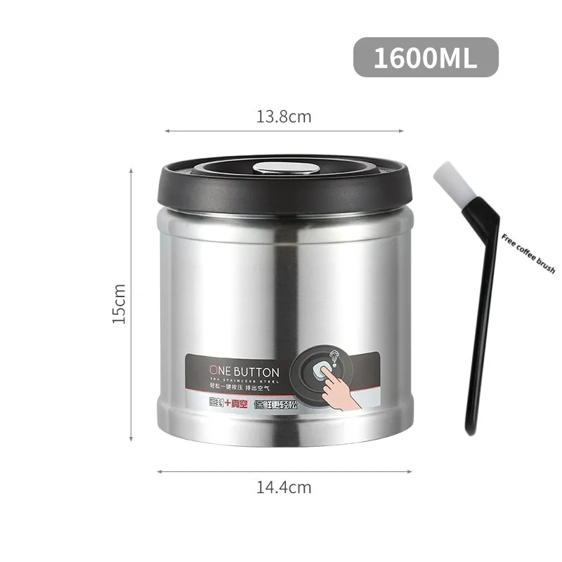 

Вакуумный металлический контейнер для кофе