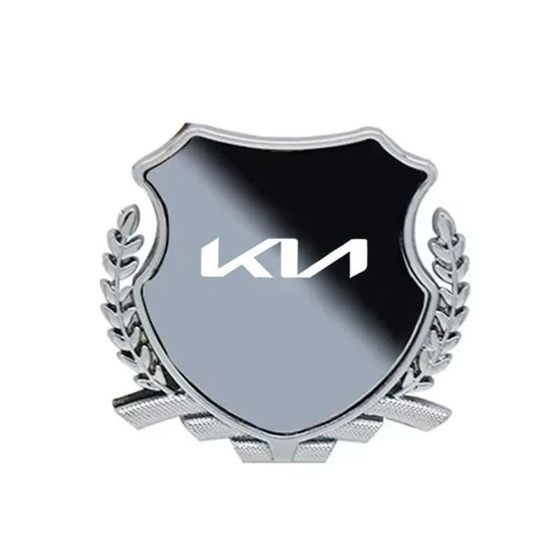 

Металлическая наклейка на автомобиль, эмблема, внешний кузов для Kia Sportage Morning Ceed Picanto Rio ProCeed Niro Stonic KN, аксессуары, чехол для ключей