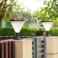 outdoor round garden waterproof column lights garden villa courtyard coffee light outdoor wall door pillar post lamp