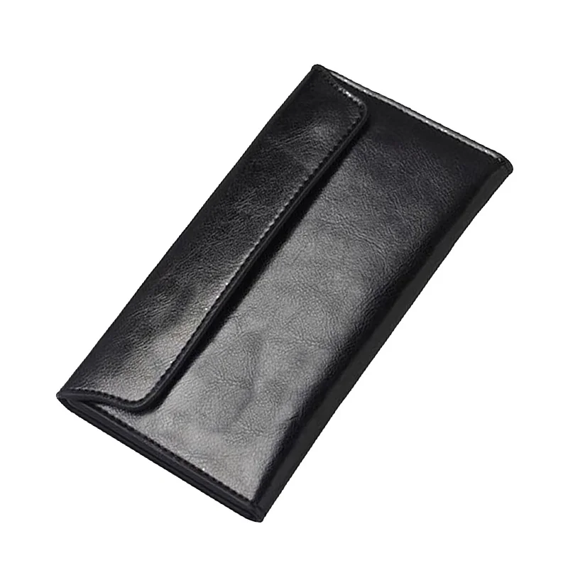 

Slim Genuine Leather Women Wallet Female Long Clutch Coin Purses Luxury Design Wallets and Purses Ladies Card Holder Vallet 2023