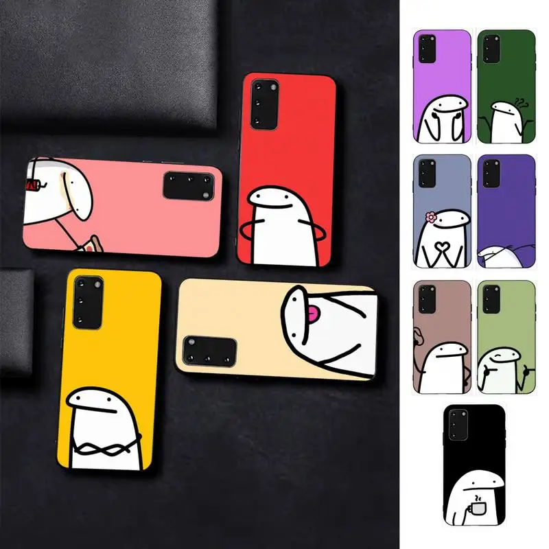 

Funny Man Middle Finger Phone Case for Samsung S10 21 20 9 8 plus lite S20 UlTRA 7edge