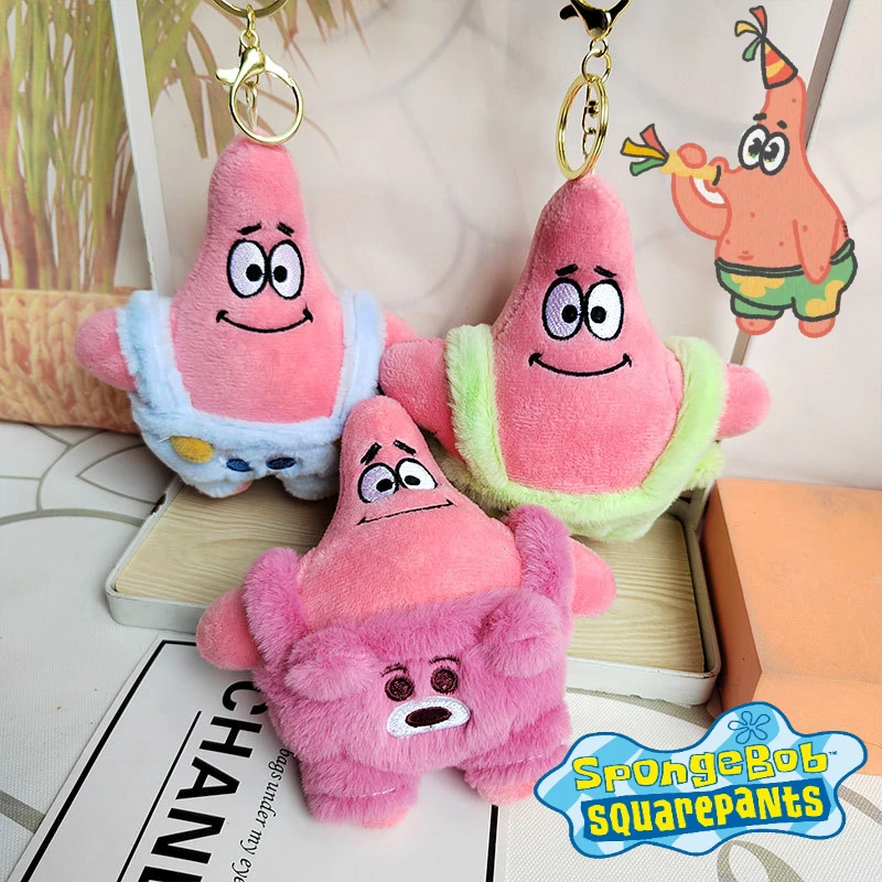 Плюшевая подвеска Губка Боб Патрик мультфильм сумка брелок Очаровательная