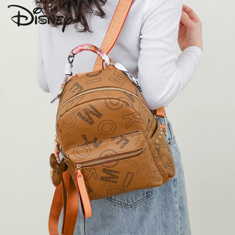 Новый женский рюкзак Disney 2023 Модный высококачественный с принтом современный и