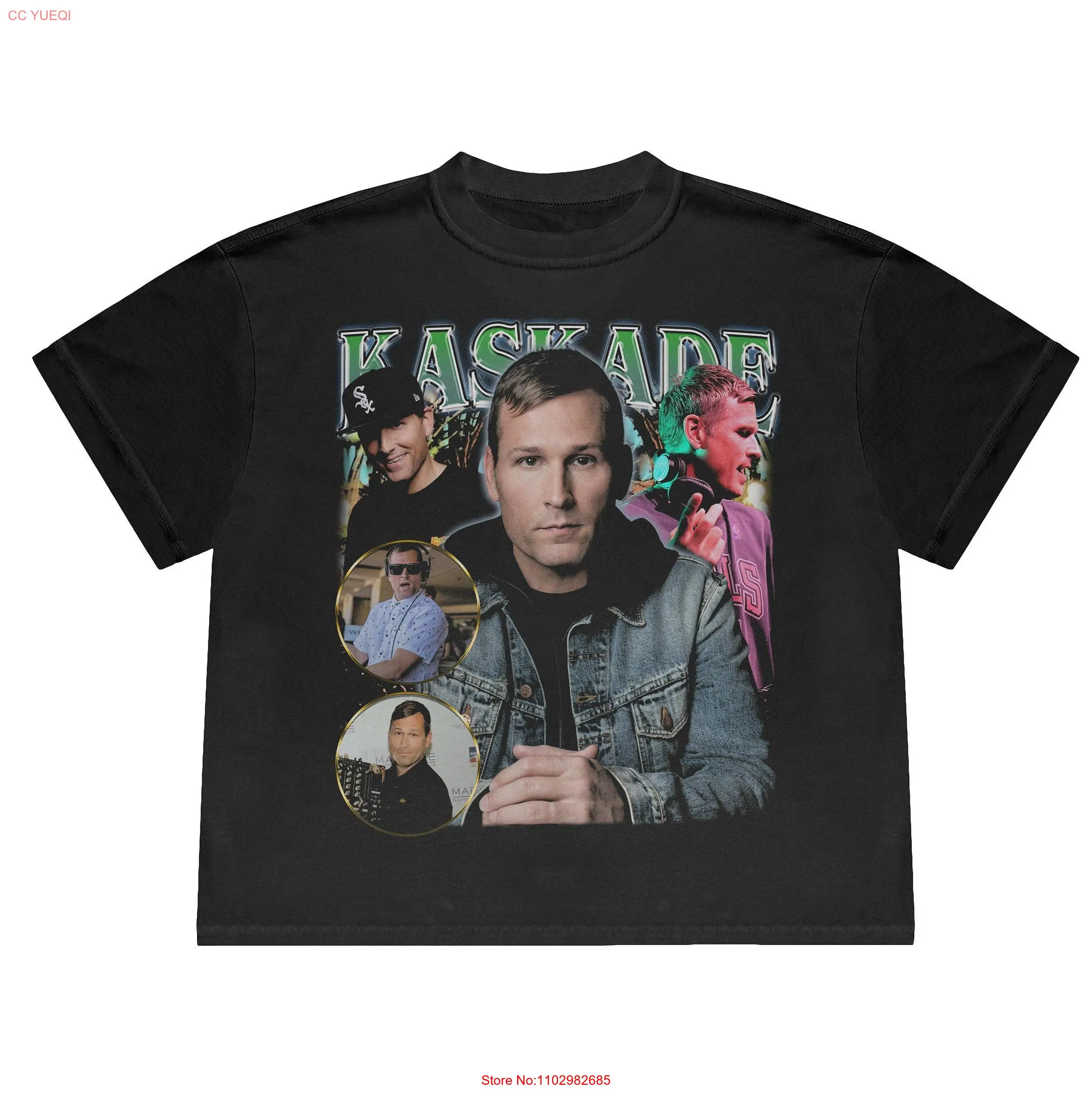 Kaskade Vintage 90's Rave T Shirt long or short sleeves