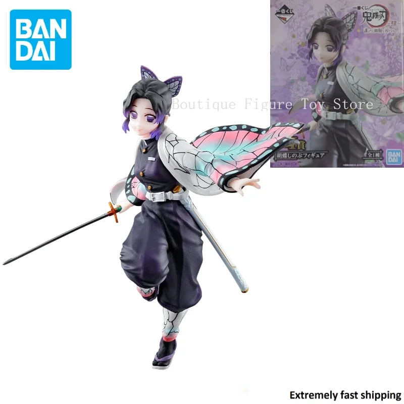 В наличии оригинальная фигурка Bandai Demon Slayer Ichiban Bravo Become A Blade Stronger Than Anyone Else Kochou Shinobu