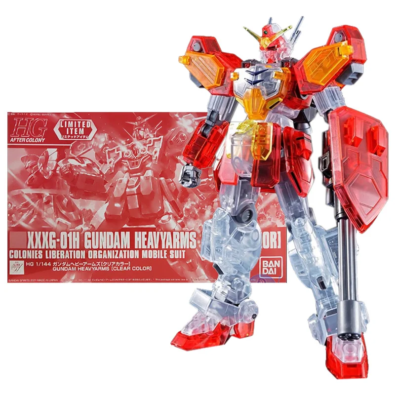 Anime Figure Hg Xxxg-01h Heavyarms Clear Color Gunpla Anime Action Figure Toys For Children