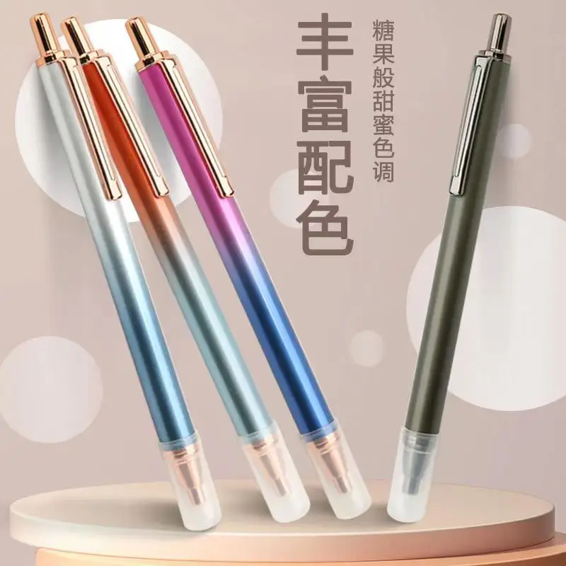 Ручка перьевая St Penpps с нажимным наконечником чернильная ручка EF выдвижной