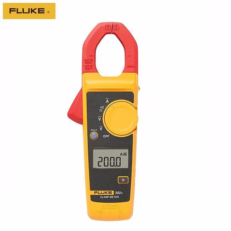 

FLUKE F302+ F303 F305 Clamp Multimeter High Precision Digital AC Current Clamp Meter Auto Range