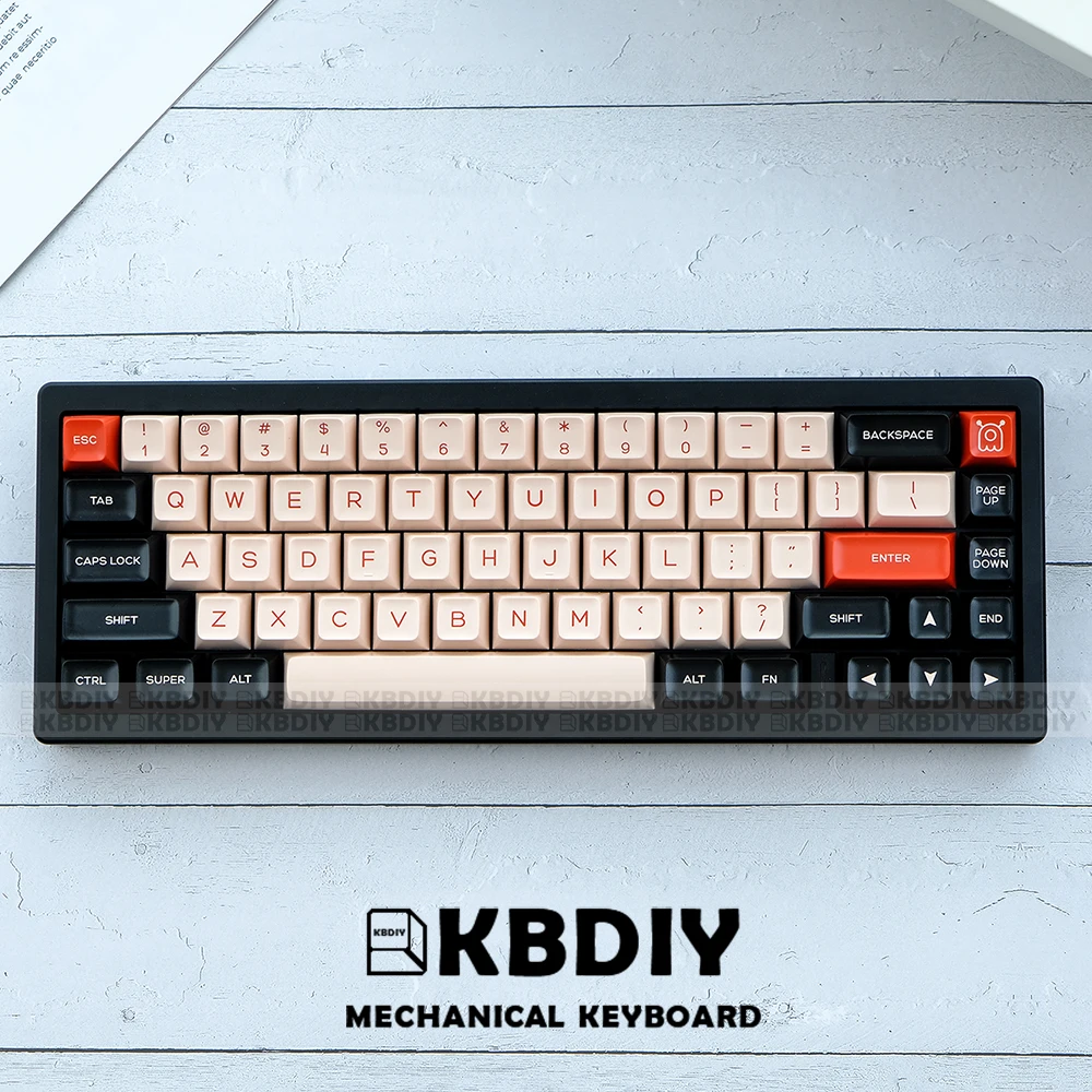 

Клавиатура KBDiy GMK с Фламинго PBT, колпачки для клавиш с двумя выстрелами, клавиши с профилем SA, Набор колпачков для клавиш ISO Enter 7U, клавиатура Механическая на заказ