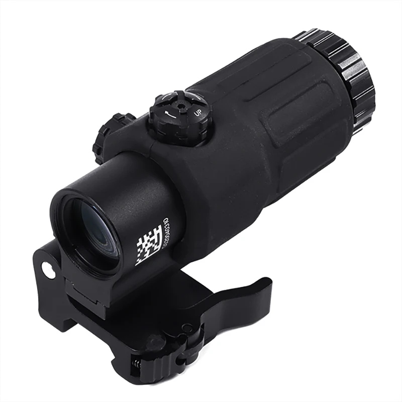 

Тактический 3x лупа G33, прицел с красной точкой, прицел с креплением STS, подходит для 20 мм Пикатинни, рельсовая винтовка, охотничий коллиматор