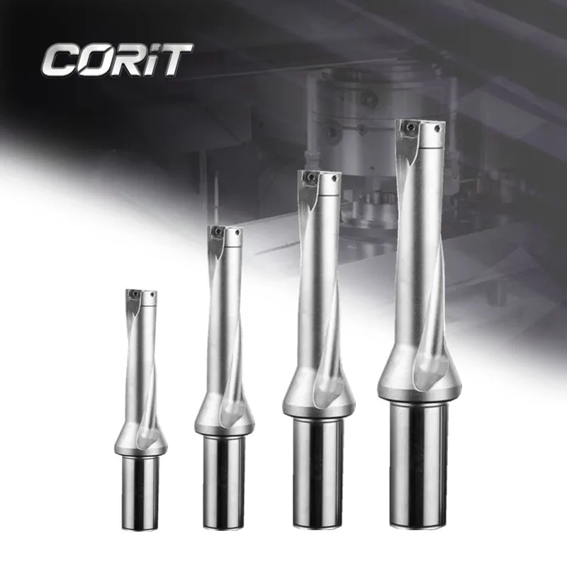 CORIT SP Series Indexable Drilling Bit  Fast U Drill 2D 3D 4D 5D CNC Lathe Metal Drill 14mm- 40mm Depth, Machinery Drilling Tool